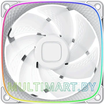 Вентилятор для корпуса Geometric Future Squama 2503 ARGB (белый)